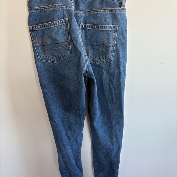 American Eagle Outfitters Women’s Straight Blue Mom Jeans - Picture 6 of 8